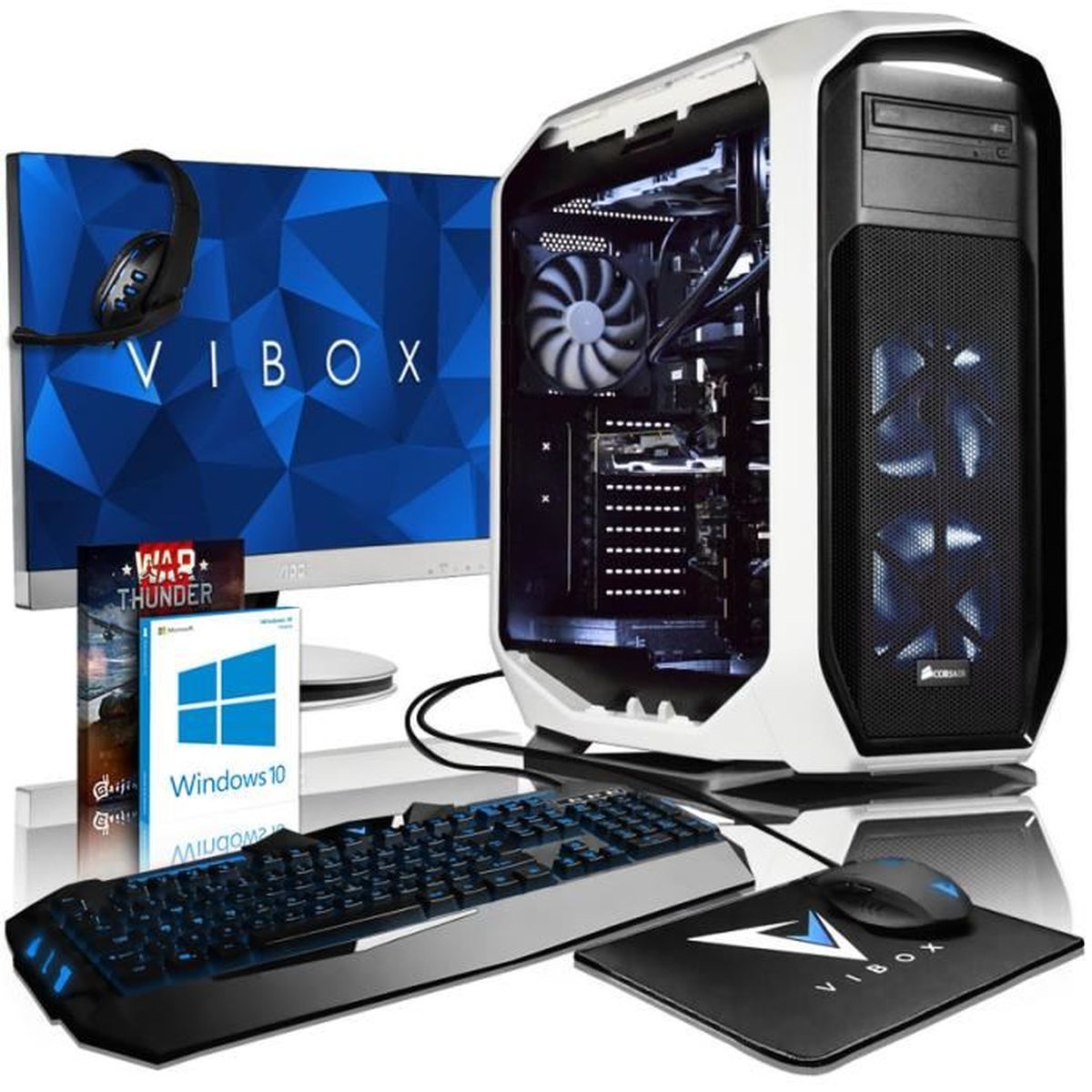  Snow Pack 4 PC Gamer - Intel 8-Core, Geforce