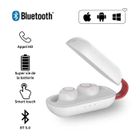 SUNNZO Écouteurs Bluetooth V5.0 Sans Fil,500mAh stéréo Mini casque Écouteur Micro Intégré Boîtier de Charge TWS Oreillette bluetooth sport