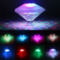 CHANGM Lampe Flottant Sous-marin RGB LED Disco Eclairage Glow Show Piscine Jacuzzi Spa Lampe lumière décorée