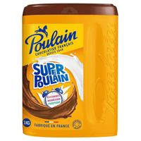 LOT DE 10 - POULAIN Super Poulain - Chocolat en poudre 1 kg