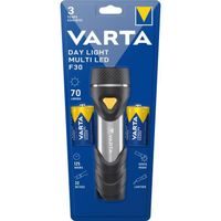 Torche -  VARTA -  Aluminium Light F10 Pro - 150lm - LED hautes performances - 3 modes d'éclairage - 2 Piles AAA incluses