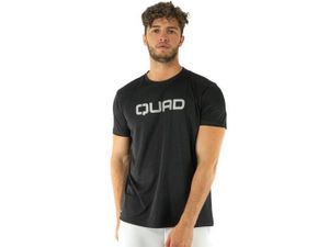 MAILLOT DE TENNIS T-shirt essentiel QUAD - Homme - NOIR - M
