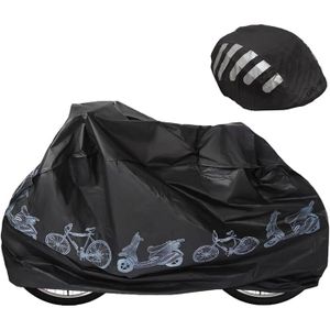 Housse De Pluie Pour Casque Vélo – Imperméable, Réfléchissante, Élastique, Taille Universelle, Pliable
