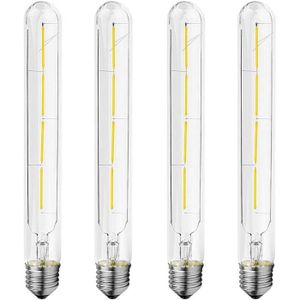 AMPOULE - LED 4 Pièce E27 Ampoule Edison Retro T30 5W Lampe à Fi