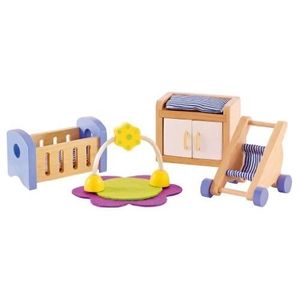 MAISON POUPÉE Mobilier de poupée - HAPE - E3459 - Chambre de béb