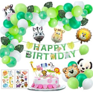 Decoration Anniversaire Jungle Cdiscount
