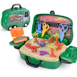 JEU DE PÂTE À MODELER Fdit jouet de pâte à modeler Bricolage enfant pâte à modeler argile dinosaure moule bricolage faisant outil jouet éducatif