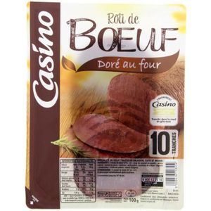 Casino Roti De Boeuf 10t 100g Co Achat Vente Jambon