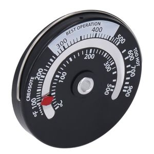 Thermomètre magnétique - Optimiser la combustion du poêle