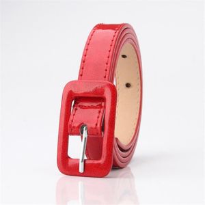 Ceinture rouge vernis new arrivals