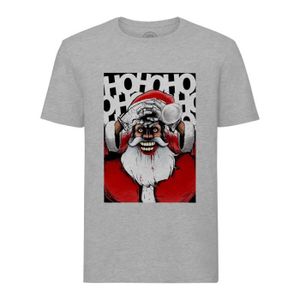 T-SHIRT T-shirt Homme Col Rond Gris Game of Geek Joker / P
