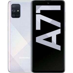 SMARTPHONE SAMSUNG Galaxy A71 Silver - Reconditionné - Très b