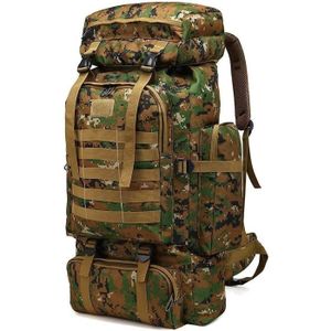 Sac À Dos Tactique Étanche Pour Chasse, Randonnée Ou Sports En Plein Air 45  Litres[x533] - Cdiscount Sport