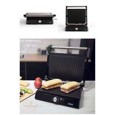 APPAREIL Grill Viande / Panini / ROUGE Bac récupérateur de graisse Plaque  anti-adhésive 750W Haute qualité - Cdiscount Electroménager