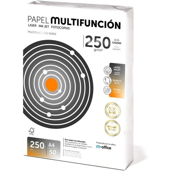 Papier Reprographique A3 100g Blancheur Élevée 500 Feuilles - REY Text & Graphics FSC Pour Imprimantes