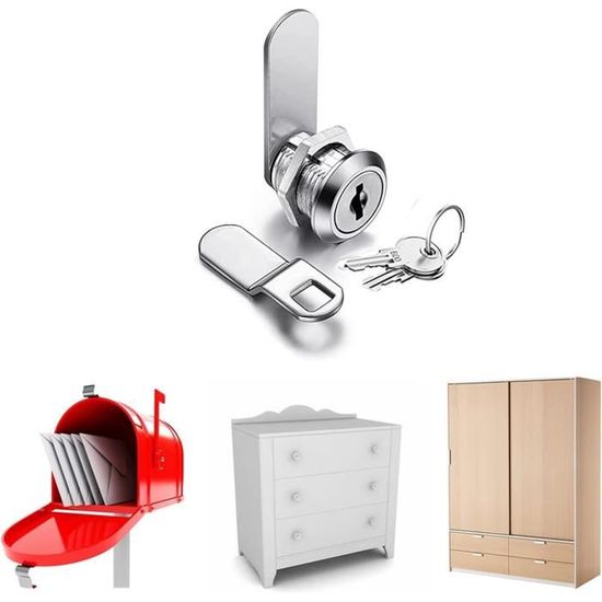 Serrure à Tiroir De Porte D'armoire Avec Clé | Ser... – Grandado