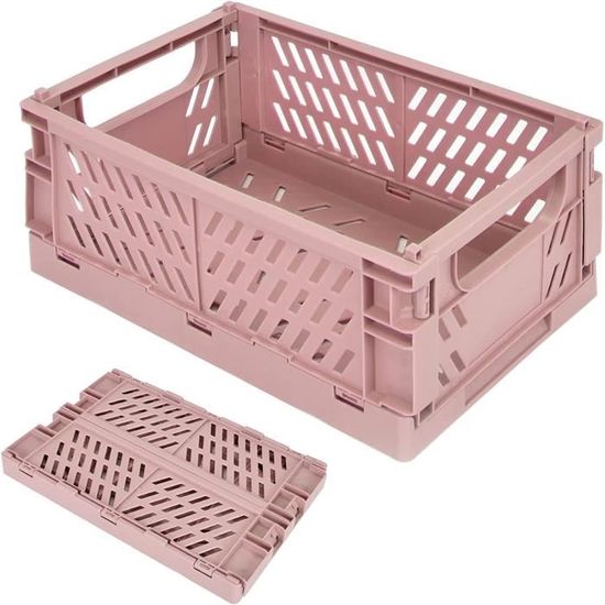 CLAX® Chariot De Transport Pliable | Chariot De Transport | Chariot De Courses | Avec 2 Boîtes Pliantes | Rouge