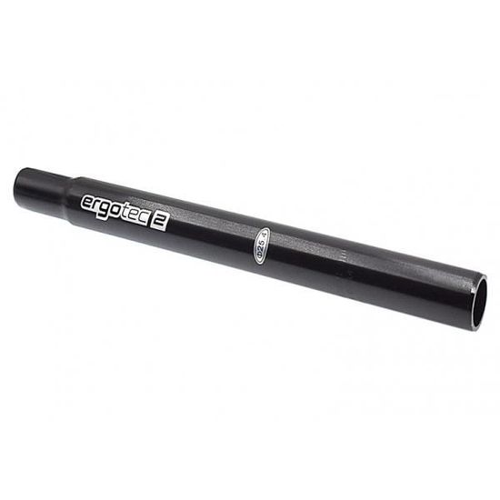 Tige selle vélo VTT alu noir mat diam 25.4 l350mm