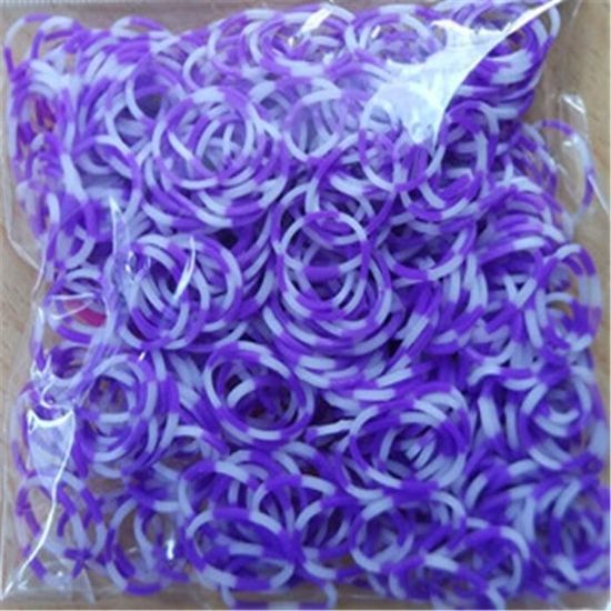 Lot De 600 élastiques à Bracelets - Couleurs Assorties - Pour Créer Bracelets, Colliers, Accessoires DIY - Élastiques De Qualité - 8