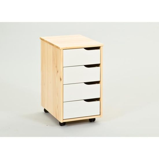 Caisson Sur Roulettes Gudjam 37 X 45 X 65 Cm Achat Vente