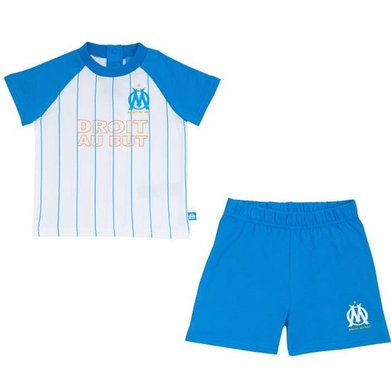 OLYMPIQUE DE MARSEILLE T-Shirt + Short Om bébé - Collection