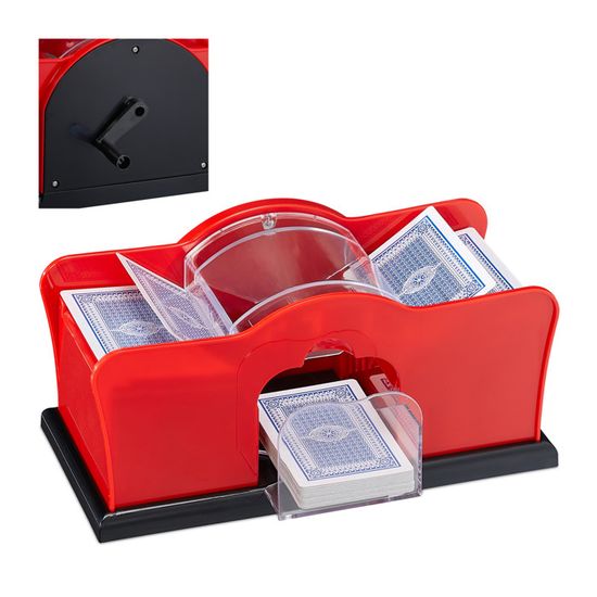 Mélangeur De Carte Automatique Relaxdays Mélangeur De Cartes 2 Ponts