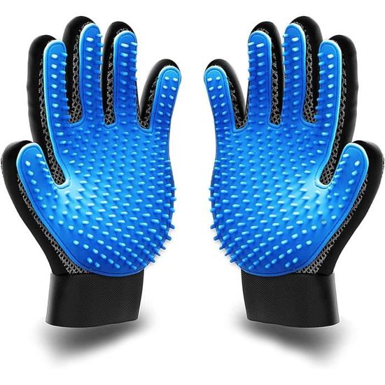 Gants De Toilettage Tout-en-un Pour Chien Et Animal De Compagnie – Magie Statique Pour L