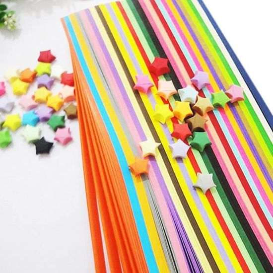 Papier Pour Quilling Rayher - 100 Bandes 50x0,3cm, 80g/m², Arc-en-ciel - Neuf