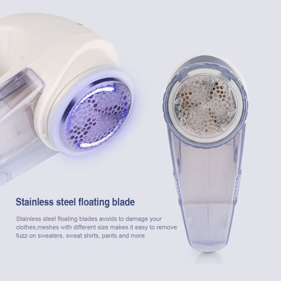 SURENHAP Vêtements Lint Remover Portable Alimenté par Batterie Tissu