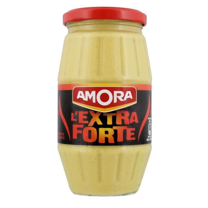 AMORA Moutarde extra forte - 440 g