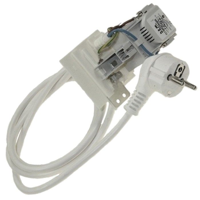 Câble d'alimentation 1,5M + filtre antiparasite - Lave-linge - INDESIT, ARISTON HOTPOINT, FAGOR, WHIRLPOOL (18059)