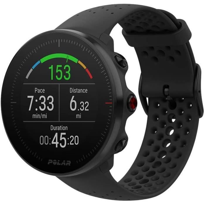 Polar Vantage M – Montre de sport FC/GPS pour Hommes et Femmes – Entraînement Multisport et Course avec Cardiofréquencemètre au Poig
