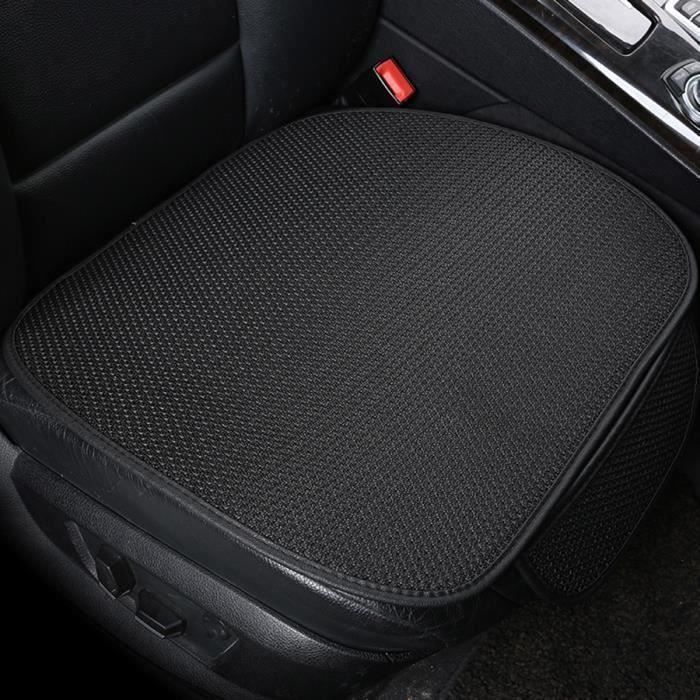 Housses Sièges Auto, Couvre Siège confort, 50 * 53CM Coussin en soie de glace monobloc quatre saisons universel sans dossier -09