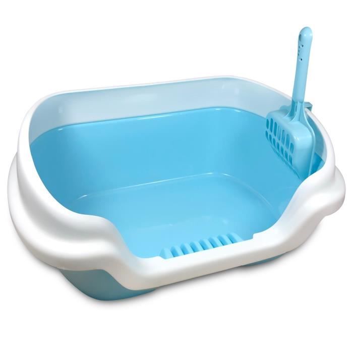 Maison de Toilette,Bac à litière auto nettoyante,Animal domestique,chat,formation du lit,des toilettes,des - Type 1-40x30x18CM