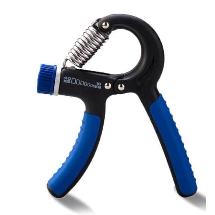 Main Musculation Pince Poignée d'Exercice Main Power Grip Hand Grip Fitness 10-40kg Réglable Wrist Hand Gripper BTU895