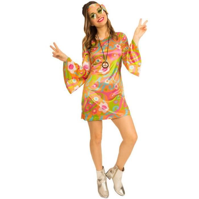 Costume adultes 60's Groovy Baby taille M