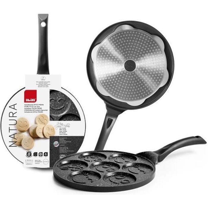 POELE A 7 MINI CREPES NATURA