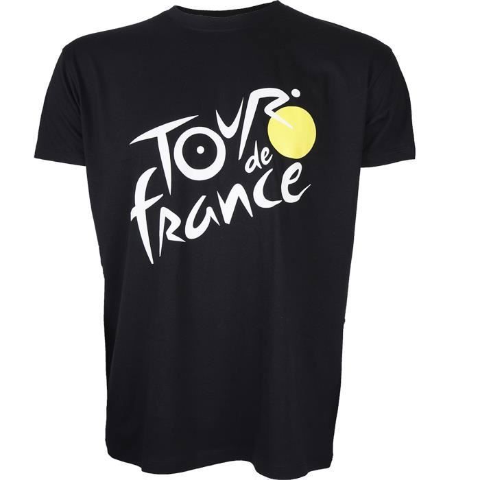 T-shirt - Tour de France de cyclisme - Collection officielle - Taille adulte Homme