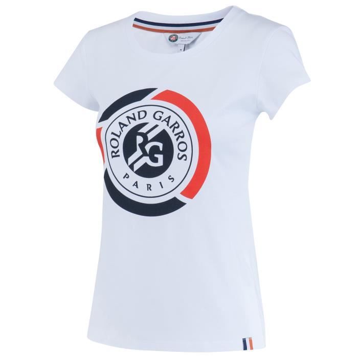 T-shirt Roland Garros - Collection officielle - Taille Femme S