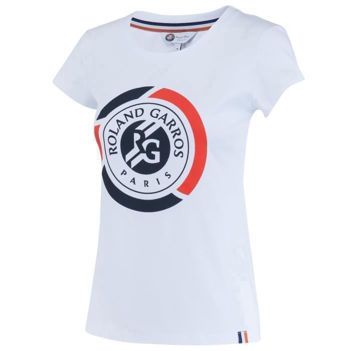 T-shirt Roland Garros - Collection officielle - Taille Femme S