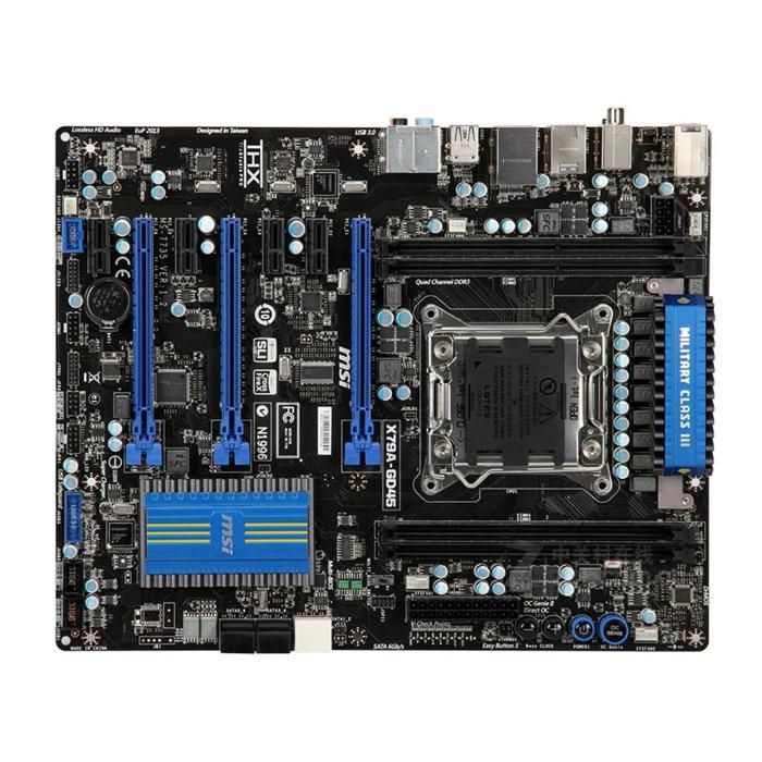 Carte mère MSI X79A-GD45 Intel X79 LGA 2011 4xDDR3 SDRAM 64 Go ATX - Msi