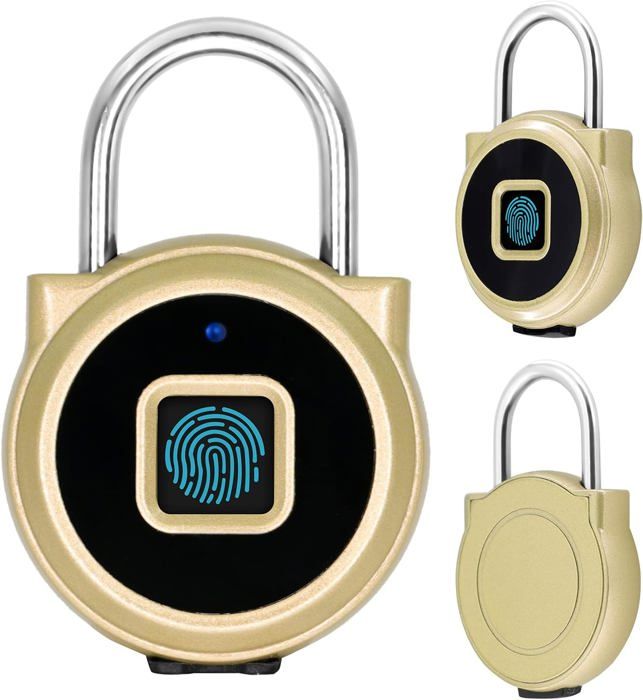 NS10612-Serrure de porte intelligente à empreintes digitales P3