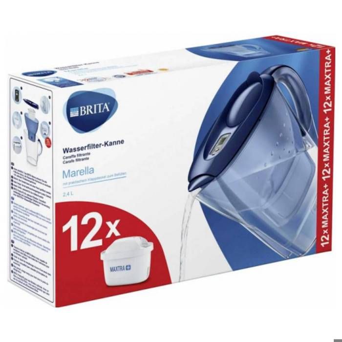 Brita Marella inkl. 12x Maxtra Pro 125978 Set de filtres à économie deau 2.4 l