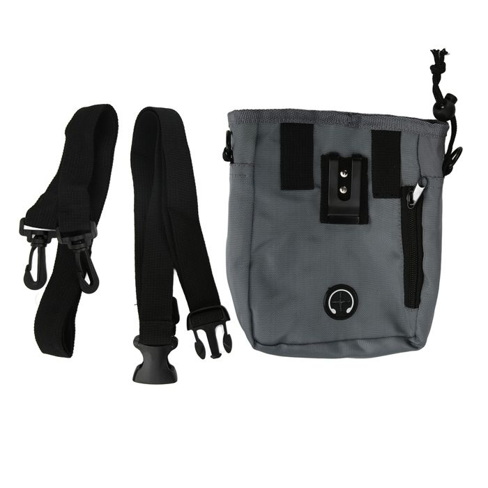 Meilleurs prix pour Sac banane de dressage pour chien pochette multifonctionnelle pour friandises avec cordon et ceinture pour croquettes nourriture