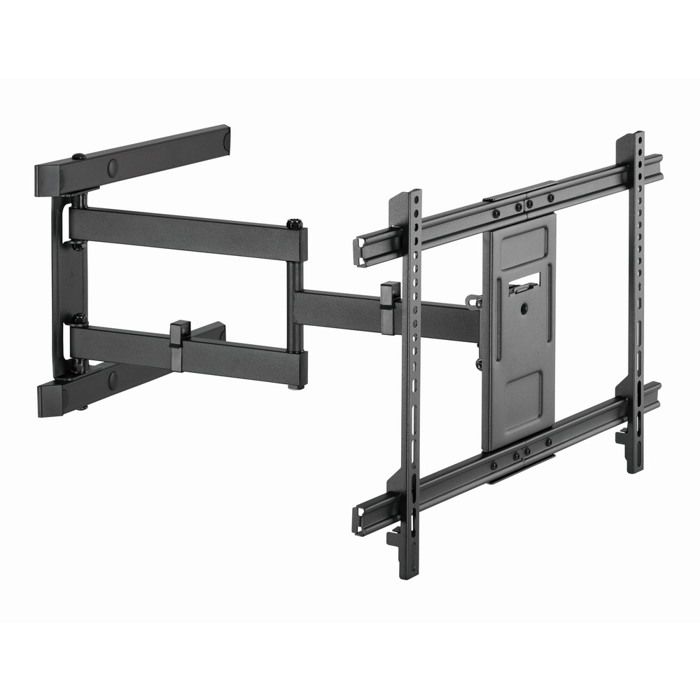 Support Mural TV - GEMBIRD - Full-Motion - 37 à 80 - Inclinable et Orientable - VESA 200x200 à 600x400 mm