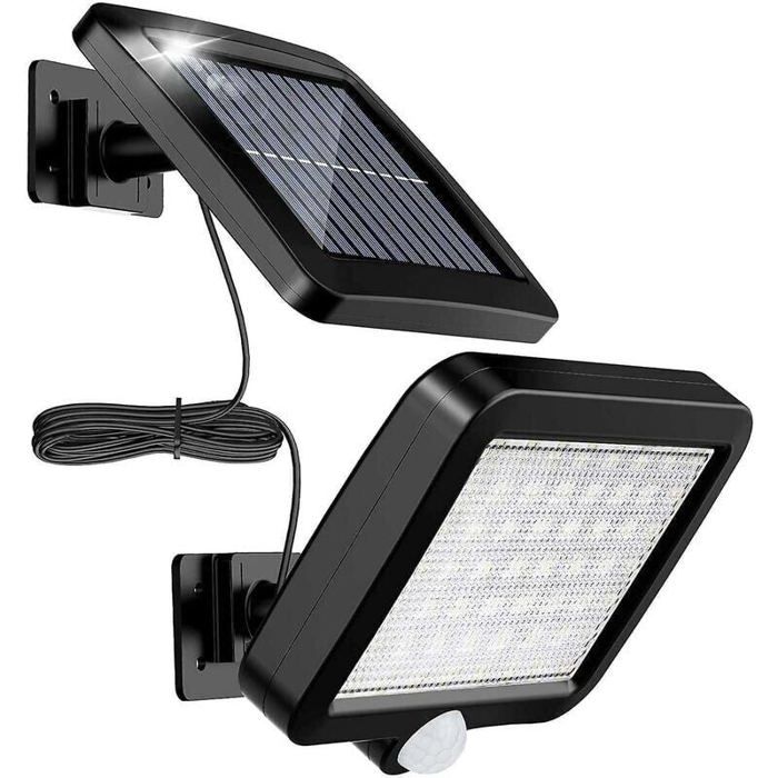 Lampe solaire LED dextérieur - INNNB - Lot de 2 - Détecteur de mouvement - Étanche IP65 - Angle 120°