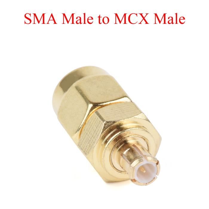 Lot De 10 Connecteurs SMA Femelle PCB Montage En Laiton Doré 50 Ohm - Prise RF Coaxial Pour Antenne Radio SDR WiFi