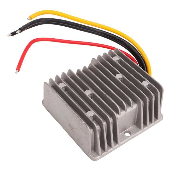Convertisseur DC 12V Vers 3.3V 3A 10W - Réducteur De Tension étanche IP67 - Pour Voiture, Camion, Bande LED, Panneau Solaire - Câblage Facile - 3