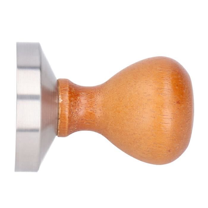 Tasseur à Café Inox - Base 41 Mm, Pour Tasser La Mouture Avant Extraction (Dolce Gusto Etc.)