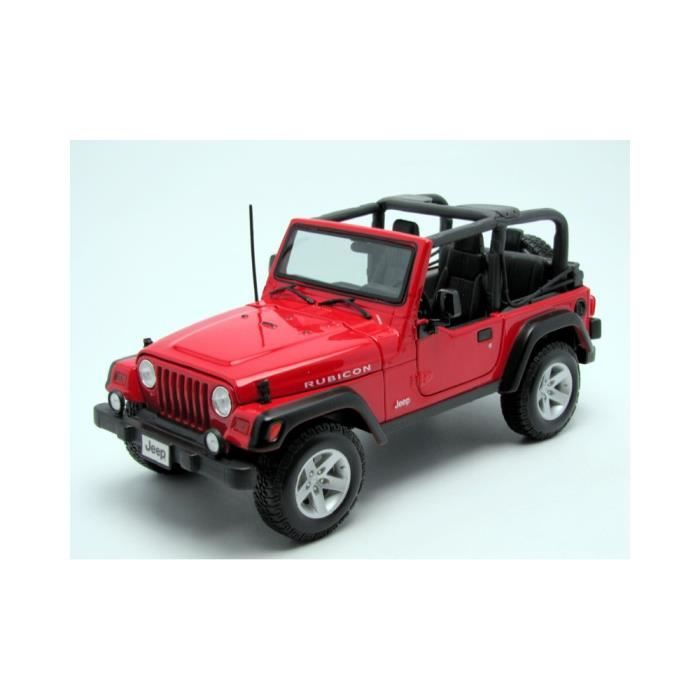 Voiture Miniature de Collection MAISTO 1 18 JEEP Wrangler